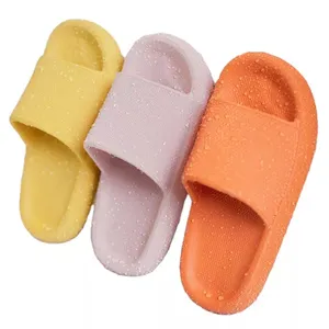 Unisex Massage Cloud Slipper Sandal Custom EVA Blank Summer Beach Platform Home Pillow Slides Slippers For Women