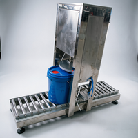 Machine de remplissage automatique de liquides à 6 têtes, remplisseuse de seaux de 20 L pour huile de lubrification, huile moteur, solvant chimique