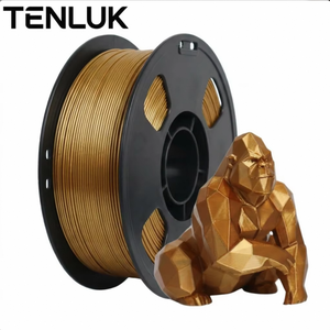Filamento PETG de Alta Resistencia de 1.75 mm, Color Rojo Dorado Metálico, Bobina de 1 kg, Resistente al Calor, Material para Impresora 3D - Product Image 1