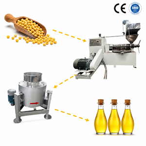 สายการผลิตน้ำมันแบบครบวงจร, ชุดอุปกรณ์คั้นน้ำมันและกรองน้ำมันดิบ - Product Image 1