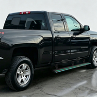 Marchepied électrique automatique avec éclairage LED néon double pour Chevrolet Silverado Crew Cab 2015-2018