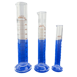 Cilindro Graduado de Laboratorio Químico, Cilindro de Medición de Vidrio de Borosilicato de Alta Precisión - Product Image 1