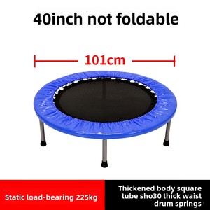 In acciaio pieghevole <span class=keywords><strong>Bungee</strong></span> <span class=keywords><strong>Jumping</strong></span> trampolino Indoor Fitness palestra per adulti e bambini con corrimano prodotto transfrontaliero - Product Image 4