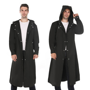 Impermeable de Moda Eva Engrosado para Pesca en <span class=keywords><strong>Montaña</strong></span>, Color Sólido, con Borde Reforzado, para Hombre y <span class=keywords><strong>Mujer</strong></span>, Ropa Exterior Protectora - Product Image 2
