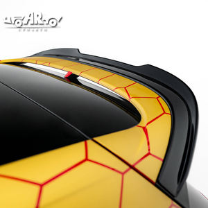 Aileron de coffre arrière HS ABS en Fiber de carbone Look aile arrière ajoutant Type aileron arrière pour VW MK8 Volkswagen Golf 8 R GTI Clubsport - Product Image 4
