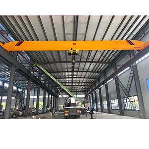 10 tấn điện dầm đơn trên không cần cẩu hạng nặng LD loại cần cẩu với điều khiển PLC cho các xưởng xây dựng Châu Âu - Product Image 4