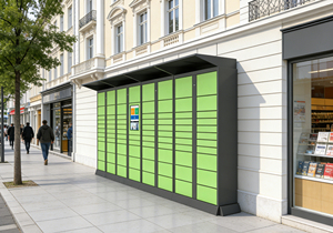 <span class=keywords><strong>Station</strong></span> de ramassage 24h/24 pour supermarché scolaire : Armoire intelligente de stockage temporaire avec code QR pour le retrait autonome - Product Image 5