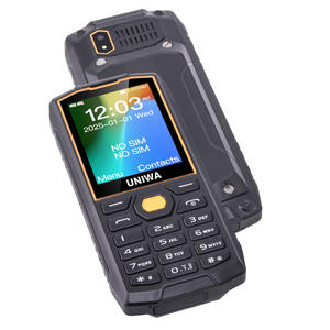 Téléphone portable robuste UNIWA avec clavier QWERTY, 4G LTE GSM, étanche, avec indice d'étanchéité IP68 et fonction de batterie externe - Product Image 2