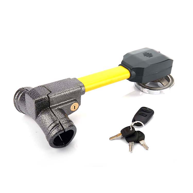 OKLead OKL6937 Steel Steering Wheel Lock with Alarm - Universal Car Anti-Theft Device