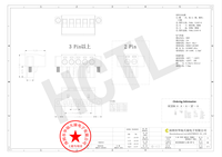 Bloc de bornes enfichable HC2EDGKM-5.08-3P-V vert, pas de 3,81 mm, simple rangée, 3P, pour carte PCB, connecteur 508 mm