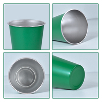 Tazas de Vino y Cerveza de Acero Inoxidable 304 de 8oz, 12oz y 16oz, Libres de BPA, Saludables, Irrompibles, con Logotipo Personalizado