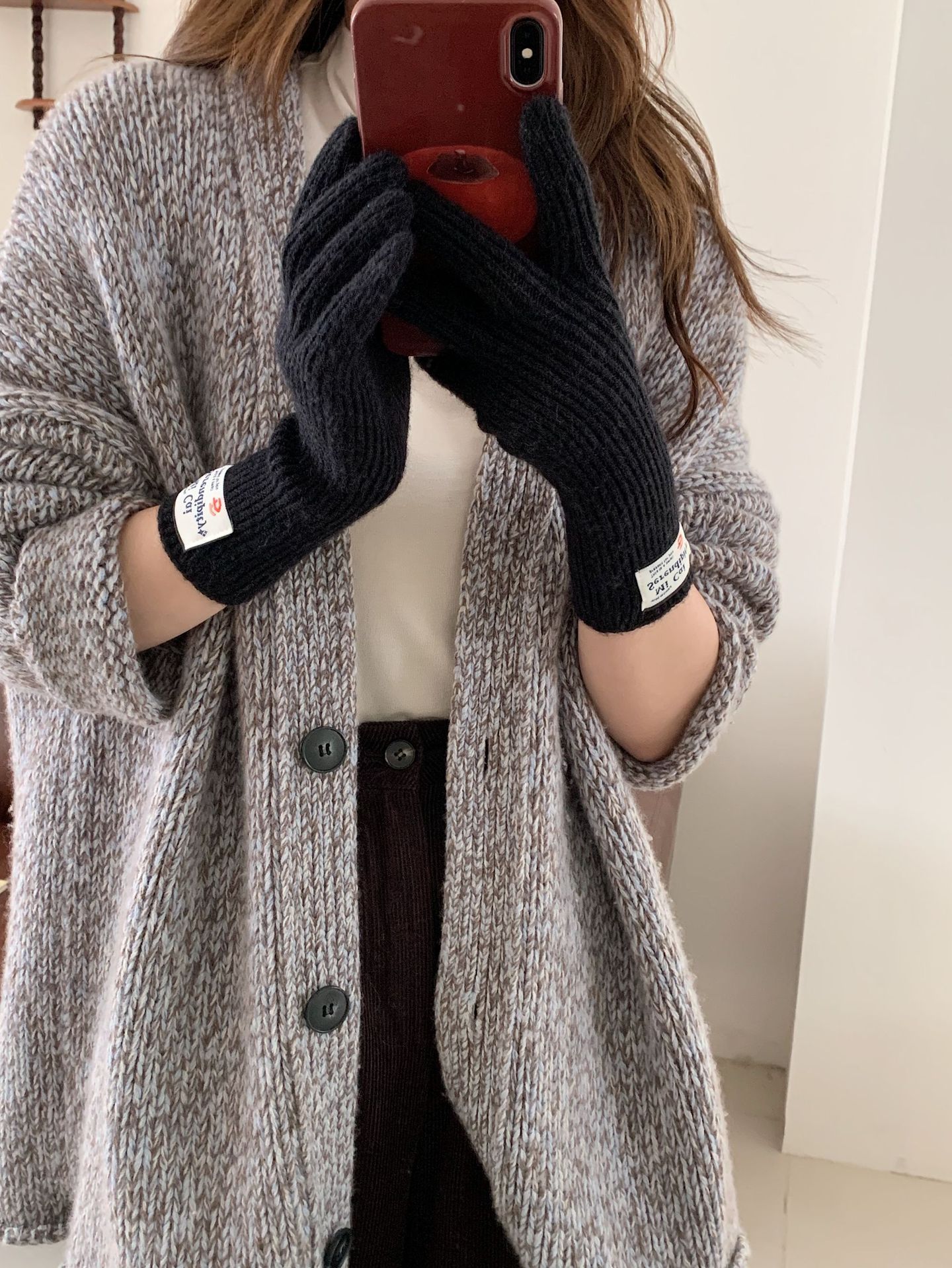 Black [with wool]]