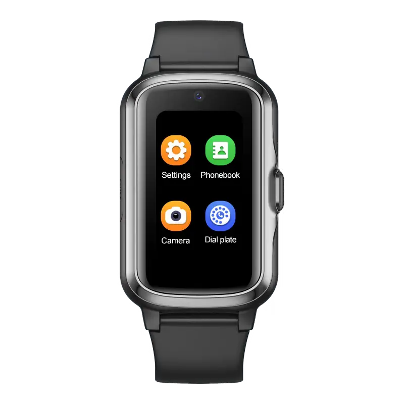 Reloj inteligente para niños y estudiantes, dispositivo con Android, 4G, WIFI, GPS, aplicación de instalación, tarjeta SIM, llamadas, antipérdida, CT02