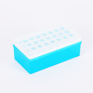 Qianling Centrifuge <b>Tube</b> Box 72 Hole <b>Plastic</b> Ice Storage Container For Lab Use - Product Image 1