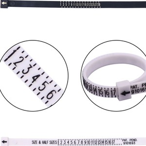 Jewellery <strong>Tools</strong> Insize <strong>Measuring</strong> <strong>Tools</strong> Plastic <strong>Ring</strong> Gauge US Size <strong>Measuring</strong> Gauging <strong>Tools</strong> - Product Image 4