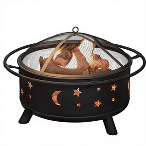 Brasero y hoguera de leña para exteriores, para patio y calefacción con fuego, para comercio electrónico transfronterizo - Product Image 2