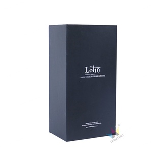 Boîte cadeau écologique personnalisée Crown Win en matériaux recyclés avec plateau en papier EVA, laminage mat - Emballage rigide - Product Image 5