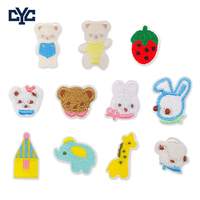 Dernière Nouveauté : Patch Brodé Personnalisé en Fil de Polyester, Girafe Jaune, en Feutre Non Tissé Écologique Thermocollant