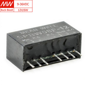 Có nghĩa là cũng SPBW06F-12 DC-DC chuyển đổi, 12V 0.5A, hiệu quả 88% cao, SIP ruggedized cho công nghiệp và Truyền thông sử dụng - Product Image 1
