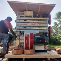Ligne de production automatique d'aliments pour animaux de 3 à 4 tonnes/h, machine de fabrication d'aliments pour poissons/chats/chiens, usine d'aliments pour bétail/poulets/porcs à Dubaï