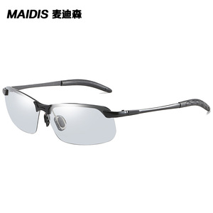 Maidis Sunglasses Aluminum Magnesium <b>Frame</b> TAC Lens UV400 Protection Unisex Driving Night Vision - Product Image 3