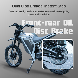 Valtinsu <span class=keywords><strong>Moto</strong></span> Électrique Adulte Grande Taille 60V 2500W Tout-Terrain, Style Pit Bike - Product Image 6