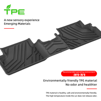 Vente chaude TPE 3D Tapis de sol de voiture Revêtements de sol Doublures de voiture imperméables Tapis de voiture antidérapant RHD Carburant pour Hyundai I30 Sedan N 2021-2025