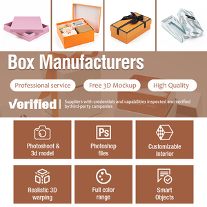 Boîte d'emballage en carton brun biodégradable personnalisée pour vendeurs, avec couvercle en deux parties et inserts, pour huiles essentielles - Product Image 4