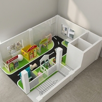 Prix des équipements de terrain de jeux intérieur pour bébés, piscine à balles en mousse, toboggan, mur d'escalade, jeux d'arcade pour enfants