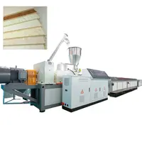 PVC 천장 패널 적층 완료/PVC profle 패널 압출 라인/생산 기계 중국에서