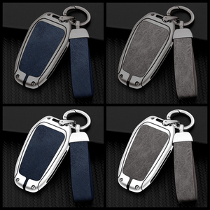 Étui de protection pour clé de voiture en métal avec logo personnalisé pour Peugeot 208 308 408 508 2008 3008 4008 5008 Citroën C1 C2 C3-XR C4 C6 Picasso DS <span class=keywords><strong>DS4</strong></span> - Product Image 6