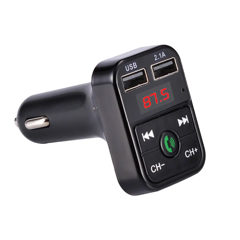 Hot Selling Car USB Charger Charging Hands-free Calling Quick Charging Mobile 2 USB Port Car Charger