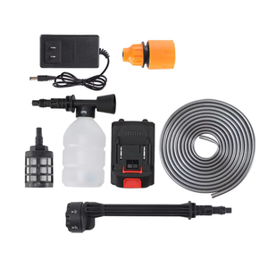 เครื่องฉีดน้ำแรงดันสูง<span class=keywords><strong>แบ</strong></span>บมืออาชีพ 50 บาร์ ใช้ไฟฟ้า ชาร์จได้ พร้อมหน้าจอ LED สำหรับทำความสะอาดรถยนต์ เรือ และเฟอร์นิเจอร์กลางแจ้ง - Product Image 3