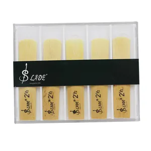 OEM hot selling Alto Saxophone Reed tenor soprano sax reeds 10-piece pack with transparent plastic box