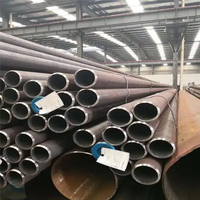 Tube en acier sans soudure laminé à chaud, durable, en acier au carbone, normes GB/T3087, ASEM SA106, SA192, SA210, A106C, A210C, pour chaudières et entrepôts