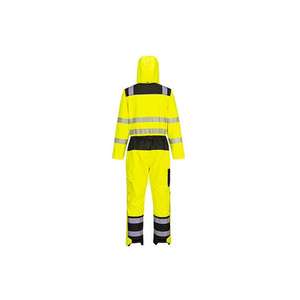PORTWEST - PW355YBRS PW3 Combinaison de pluie haute visibilité Jaune/Noir-EAN 5036108386543 HI-VIS WORKWEAR - Product Image 2