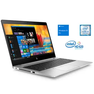 Ordinateur portable HP EliteBook 840 G5, 14 "IPS FHD, i5-7200U, 8 Go de RAM, 256 Go SSD, ordinateur portable de bureau professionnel Win10Pro OS ultra fin