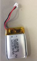 Baterai Li-ion Polymer CTECHi 602030 3.7V 300mAh 500 Siklus untuk TWS, Smart Bracelet, Jam Tangan, Mini POS, Speaker, Kamera, GPS Tracker, RFID