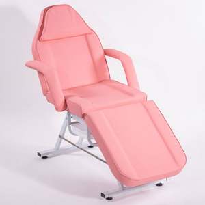 Cama de masaje multifunción, silla <span class=keywords><strong>Facial</strong></span>, plegable, ajustable, para SALÓN DE Spa, cama de belleza, tatuaje, pestañas, cama de belleza/silla con taburete - Product Image 1