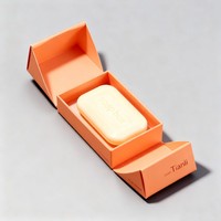 Boîte de papier de savon délicat à double porte Offre Spéciale Boîte d'emballage de savon haut de gamme à impression numérique Boîte-cadeau de luxe recyclable haut de gamme