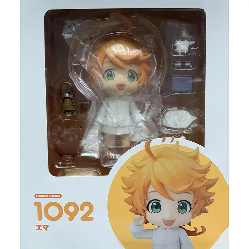 Mô Hình Nhân Vật Hành Động Clay Man The Promise Neverland 1092 #1005 # Emma Phiên Bản Dễ Thương Mô Hình Búp Bê Thay Đổi Khuôn Mặt Bộ Sưu Tập Quà Tặng