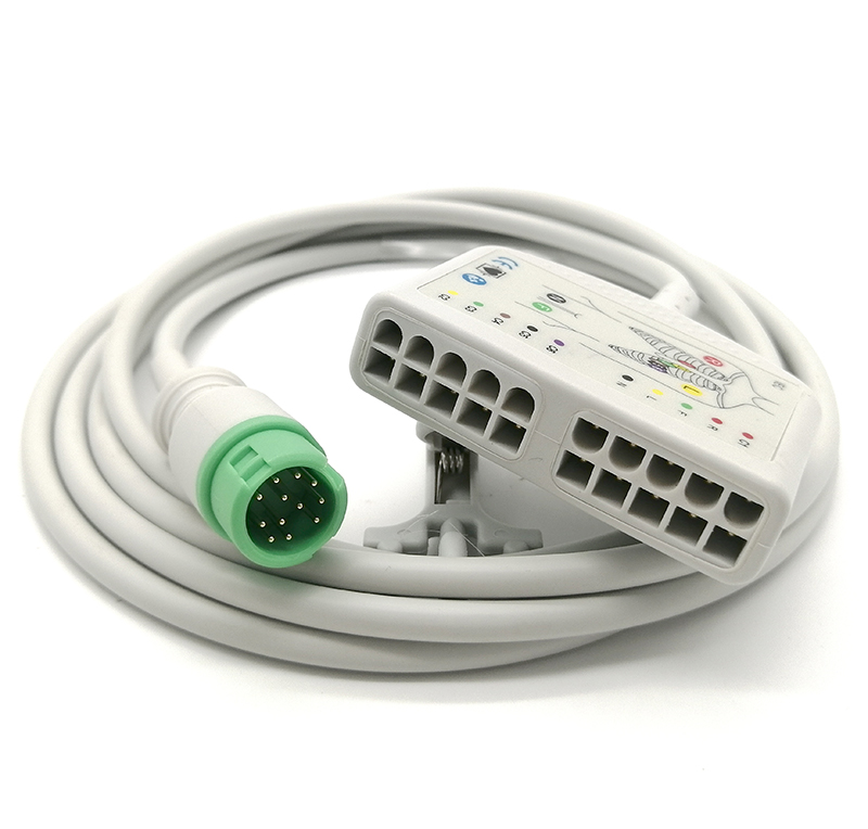 Mindray 10 Lead EKG Trunk Cable 2.4m 009-004728-00 0010-30-42721