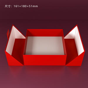 Boîte magnétique à double ouverture avec logo personnalisé imprimé, emballage cadeau de luxe pour flacon de parfum avec boîte haut de gamme - Product Image 4