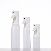 Bouteille pulvérisatrice de nettoyage continu pour la maison, 300 ml, vide, en plastique fin, pour cosmétiques