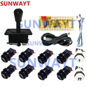 Cổ điển <span class=keywords><strong>arcade</strong></span> DIY Kits với <span class=keywords><strong>Happ</strong></span> phong cách joystick + <span class=keywords><strong>Happ</strong></span> phong cách push button và USB Board điều khiển cho <span class=keywords><strong>Arcade</strong></span> trò chơi máy - Product Image 1