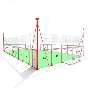 <span class=keywords><strong>Cage</strong></span> <span class=keywords><strong>de</strong></span> football pliable d'extérieur, équipement sportif, mini terrain <span class=keywords><strong>de</strong></span> football, choix populaire - Product Image 4