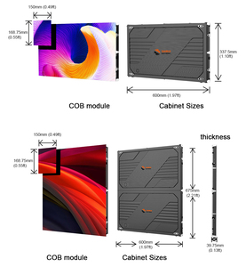 Schermo <span class=keywords><strong>Video</strong></span> LED Mini per Uso Commerciale, per Palchi di Chiese, Presentazioni, Sermoni, Testi Liturgici e Versetti Biblici con HDR10+ - Product Image 4