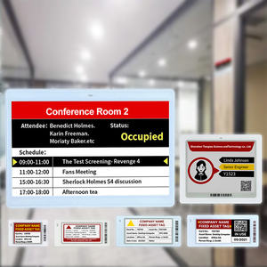 Placa de Identificación Digital Electrónica para Empleados de Oficina, con Pantalla de Tinta Electrónica, Sin Batería, NFC, Etiqueta Electrónica con Nombre y Aplicación Android - Product Image 1