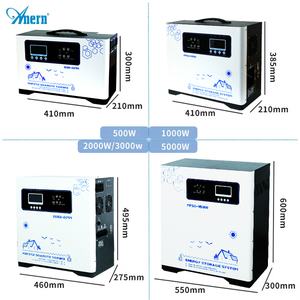 สถานีไฟฟ้า<span class=keywords><strong>พก</strong></span><span class=keywords><strong>พา</strong></span> Anern Solar 500W-5000W ลิเธียมไอออน MPPT <span class=keywords><strong>เครื่อง</strong></span>กำเนิดไฟฟ้าแบตเตอรี่ภายนอก - Product Image 3