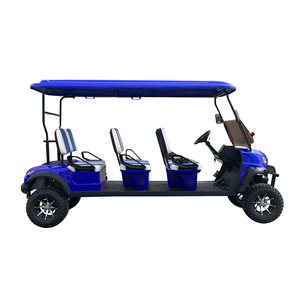 Penjualan Terbaik Panel surya bertenaga 2 4-tempat duduk listrik Golf mobil 60V baterai Lithium listrik Off-Road Golf Cart - Product Image 5